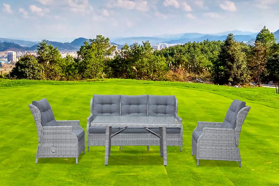 Bộ bàn ăn Sofa ngả 3 chỗ