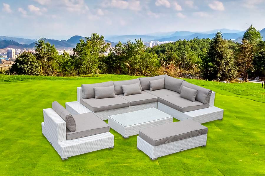 Mục đích của nội thất sân vườn mây