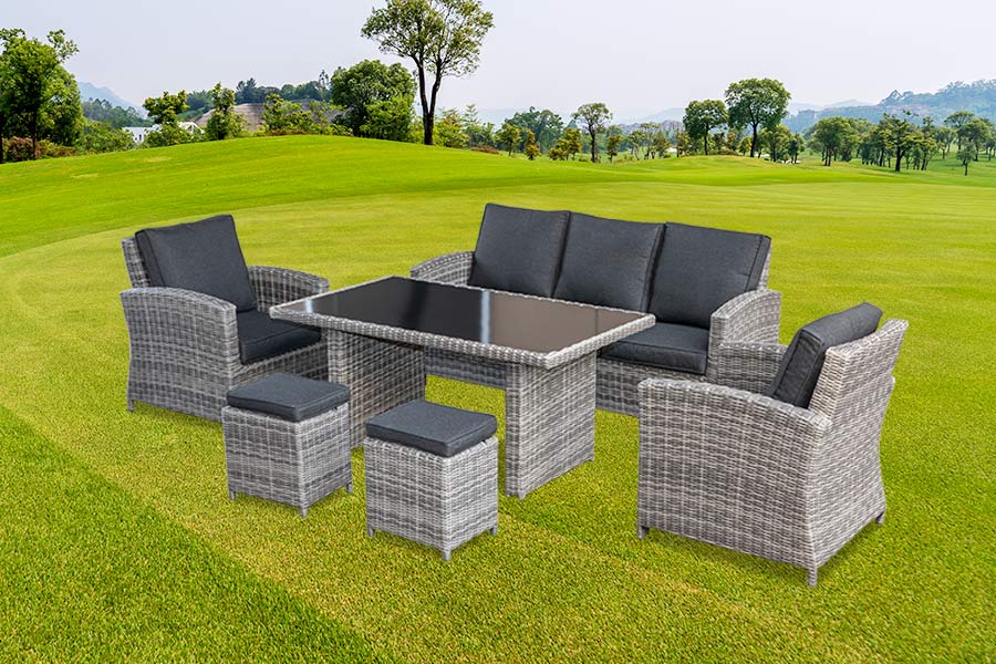 Bộ bàn ghế sofa 6 chỗ 3 chỗ