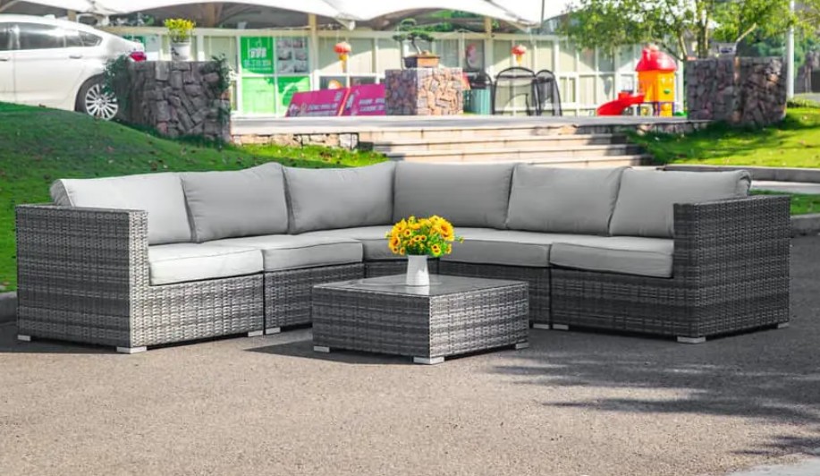 Khám phá tính đa năng của Bộ Sofa Góc 6 Chiếc